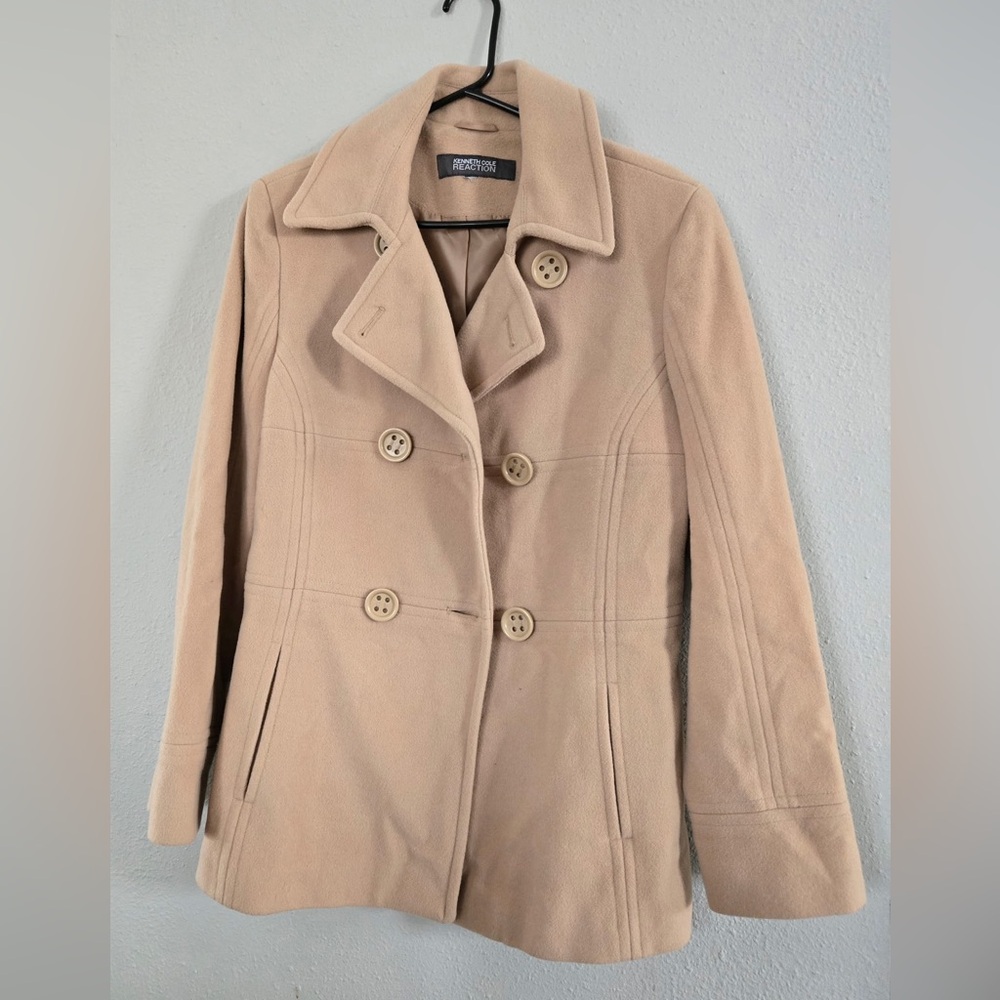 Kenneth Cole Reaction Khaki Peacoat